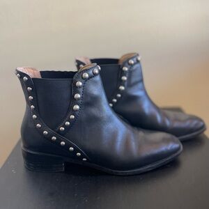 Zara studded ankle boots